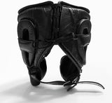 Geezers Boxing Elite Pro 2.0 Sparring Cheek head-guard, Ultra-durable Leather Material, layered padding protection Headguard for Boxing, MMA & Martial Arts, Men and women’s