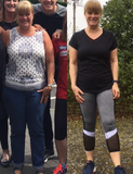 Weightloss transformation from doing our exercise support solutions nutrition plan